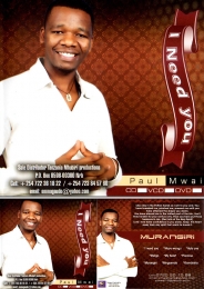 Paul Mwai - I Need You (VCD) - Click Image to Enlarge