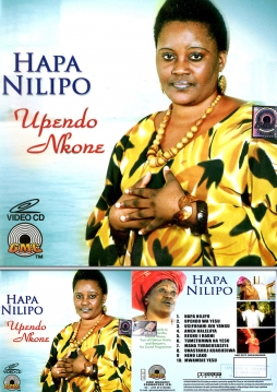 Upendo Nkone - Hapa Nilipo - Click Image to Enlarge